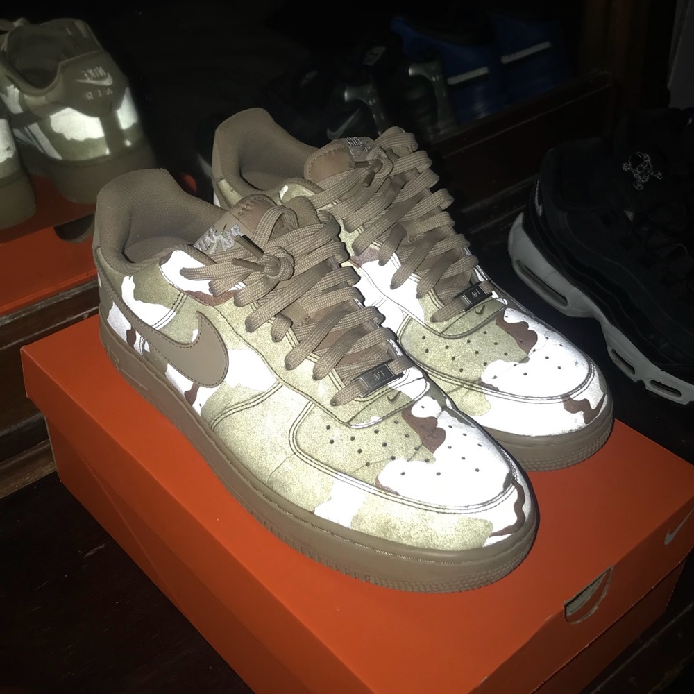 3M Camo Nike Air Force Ones